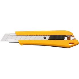 OLFA-DL-1-C&#XFA;TER CON BLOQUEO AUTOMÁTICO, CONTENEDOR/TROCEADOR DE CUCHILLAS INCORPORADO EN EL MANGO Y CUCHILLA D