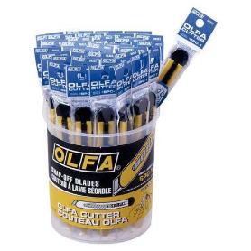 OLFA-SPC-1/40-PACK DE 40 C&#XFA;TERS BÁSICOS CON CUCHILLA 9 MM