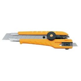 OLFA-L-3-C&#XFA;TER CON BLOQUEO MANUAL, SISTEMA DE REAPLICACIÓN DE CUCHILLAS Y CUCHILLA DE 18 MM