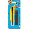 OLFA-BN-AL/BB/10BB-C&#XFA;TER DE BLOQUEO AUTOMÁTICO BN-AL Y 10 CUCHILLAS EXCEL BLACK DE 18 MM