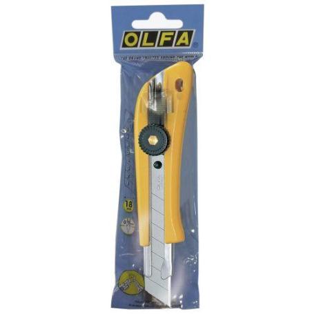 OLFA-BNL-BT/40-CUTTER BN-L CON CUCHILLA 18MM EN BOLSA DE PL&#XE1;STICO (CAJA 40)