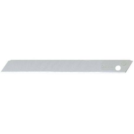 OLFA-AB-SOL-50-PACK DE 50 CUCHILLAS SÓLIDAS 9 MM PLATEADAS