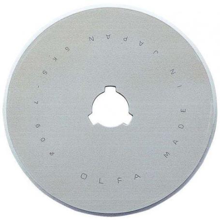 OLFA-RB60-1-CUCHILLA CIRCULAR 60MM COLOR PLATEADO - ESPESOR 0,3 MM