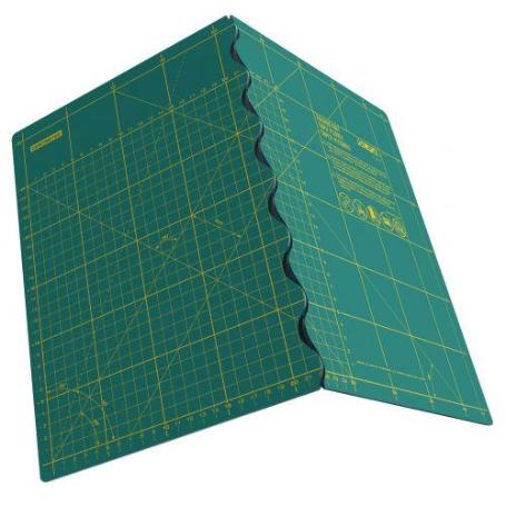 OLFA-FCM-A3-PLANCHA DE CORTE PLEGABLE 460X320X2MM (VERDE)