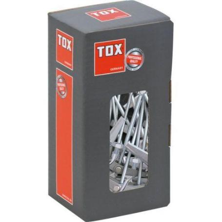 TOX-024100021-CAJA DE 50 TACOS AUTOEXPANSIBLES TICKI N SPAGAT (&#XD8; 20 MM, SW 6, ROSCA M3, -L- 90 MM)