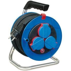 BRENNENSTUHL-1072240007-ENROLLACABLES GARANT  COMPACTO IP44 BREMAXX  N05V3V3-F3G1,5 CON CABLE DE 15 M