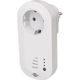 BRENNENSTUHL-1294840-ENCHUFE INTELIGENTE BRENNENSTUHL  CONNECT WIFI CON TRANSMISOR DE 433MHZ WA 3600 LRF01 433