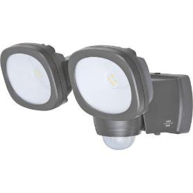 BRENNENSTUHL-1178900200-FOCO LED DE PARED DOBLE A BATER&#XED;A LUFOS 420 CON DETECTOR DE MOVIMIENTO (240 X 2 LM)