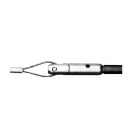ATM-770003-EMPLAME GIRATORIO GUÍA-MALLA TIRO PARA GUÍA PASAHILOS DE 9 MM (ROSCA M12 DIAMETRO 18X80 MM)