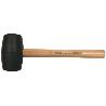 ATM-A404-MAZA DE GOMA MANGO MADERA (DIAMETRO  85 MM CABEZA 128 MM LARGO 350 MM)