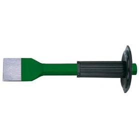 ATM-386070V-CINCEL PARA RANURAS CON EMPUÑADURA DE SEGURIDAD SERIE VERDE (LARGO 250 MM CABEZA 71 MM)