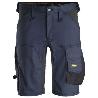 PANTALONES CORTOS ELÁSTICOS ALLROUNDWORK AZUL MARINO-NEGRO TALLA 44