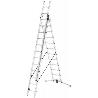 HAILO-9312-507-ESCALERA ALUMINIO COMBINADA 3 TRAMOS CON ESTABILIZADOR CURVO PROFILOT COMBI (3X12 PELDAÑOS)