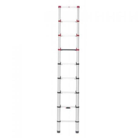 HAILO-7113-092-ESCALERA TELESC&#XF3;PICA DE ALUMINIO FLEXLINE 260 DE 9 PELDA&#XF1;OS