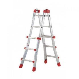 HAILO-7516-151-ESCALERA ALUMINIO TELESCÓPICA MULTIPOSICIÓN PROFISTEP MULTI (3+3 PELDAÑOS)
