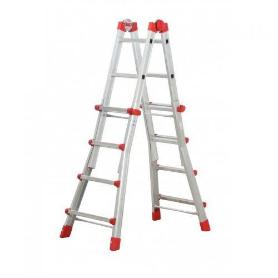 HAILO-7516-131-ESCALERA ALUMINIO TELESCÓPICA MULTIPOSICIÓN PROFISTEP MULTI CON ESTABILIZADOR (4+4 PELDAÑOS)