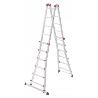 HAILO-7524-131-ESCALERA ALUMINIO TELESCÓPICA MULTIPOSICIÓN PROFISTEP MULTI CON ESTABILIZADOR (4X6 PELDAÑOS)