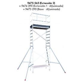 HAILO-9475-565-EXTENSIÓN 2 DE ANDAMIO EXPERT PRO (5,65 M)