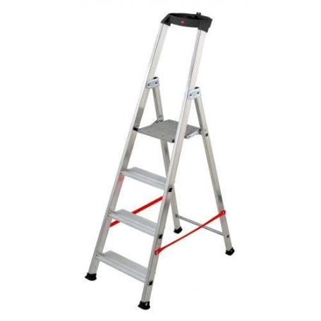 HAILO-8844-011-ESCALERA DE TIJERA PROFESIONAL ALU PRO (4 PELDA&#XF1;OS)