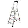 HAILO-8844-011-ESCALERA DE TIJERA PROFESIONAL ALU PRO (4 PELDAÑOS)