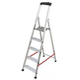 HAILO-8845-011-ESCALERA DE TIJERA PROFESIONAL ALU PRO (5 PELDAÑOS)