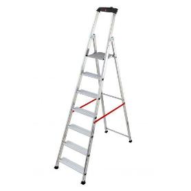 HAILO-8847-011-ESCALERA DE TIJERA PROFESIONAL ALU PRO (7 PELDAÑOS)