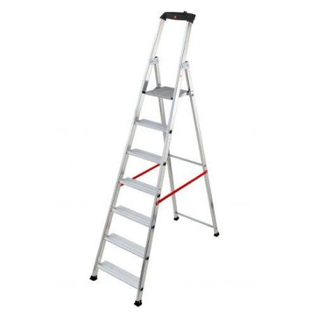 HAILO-8847-011-ESCALERA DE TIJERA PROFESIONAL ALU PRO (7 PELDAÑOS)