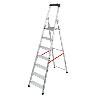 HAILO-8847-011-ESCALERA DE TIJERA PROFESIONAL ALU PRO (7 PELDAÑOS)