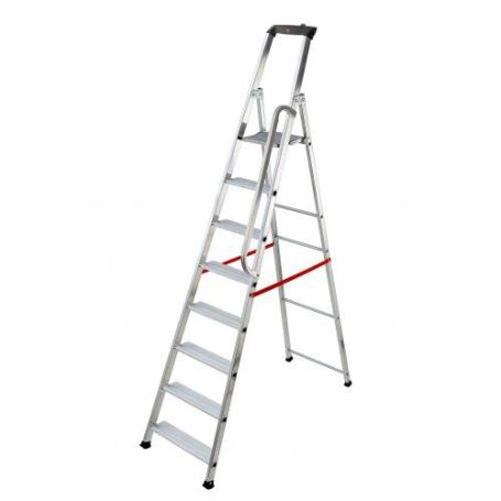 HAILO-8848-011-ESCALERA DE TIJERA PROFESIONAL ALU PRO (8 PELDAÑOS)