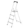 HAILO-5_8944-001-ESCALERA DE TIJERA DE ALUMINIO L40 EASYCLIX (4 PELDAÑOS)