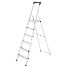 HAILO-5_8946-001-ESCALERA DE TIJERA DE ALUMINIO L40 EASYCLIX (6 PELDAÑOS)