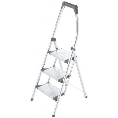 HAILO-4303-201-MINI ESCALERA DE ALUMINIO LIVINSTEP PLUS (3 PELDAÑOS)