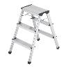 HAILO-4443-701-TABURETE DE ALUMINIO D60 STANDARDLINE (2X3 PELDAÑOS)