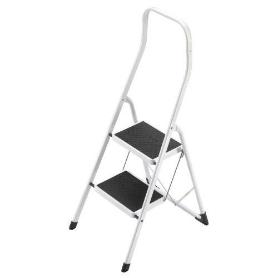 HAILO-4312-001-TABURETE DE ACERO SAFETY (2 PELDAÑOS)