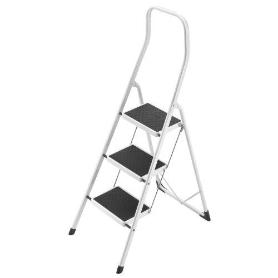 HAILO-4313-001-TABURETE DE ACERO SAFETY (3 PELDAÑOS)