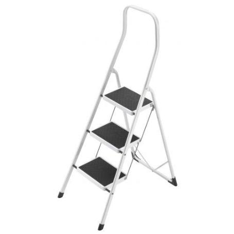 HAILO-4313-001-TABURETE DE ACERO SAFETY (3 PELDAÑOS)