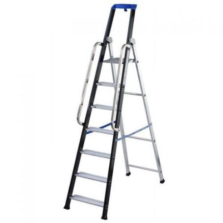 GIERRE-AL756-ESCALERA PROFESIONAL DE ALUMINIO DE TIJERA STABILA PRO (7 PELDA&#XF1;OS)