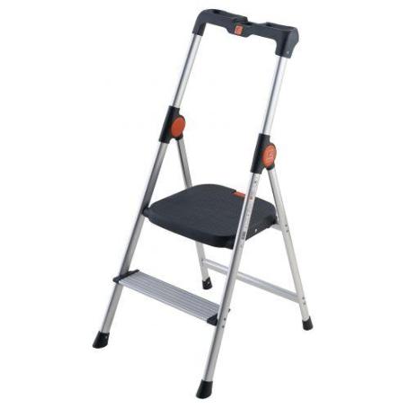 GIERRE-B222-MINI ESCALERA ULTRALIGERA DE ALUMINIO DEKORSTEP (2 PELDAÑOS)