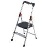 GIERRE-B222-MINI ESCALERA ULTRALIGERA DE ALUMINIO DEKORSTEP (2 PELDAÑOS)