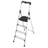 GIERRE-B444-MINI ESCALERA ULTRALIGERA DE ALUMINIO DEKORSTEP (4 PELDAÑOS)