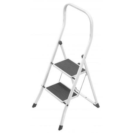 GIERRE-B0200-MINI ESCALERA DE ACERO CON ESTRIBO SUPERSTEP (2 PELDAÑOS)
