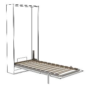 SOFÁ VERTICAL R++ 135X190 CON PATA BASCULANTE