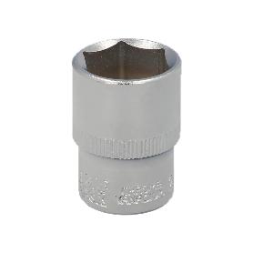 LLAVE VASO 1/2 HEXAGONAL 20 MM. PERFIL DE 6 CARAS. ACERO CROMO VANADIO, ARISTAS REDONDAS