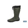 BOTA AGUA FORRO POLAR VERDE/NEGRA TALLA 36