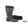 BOTA AGUA FORRO POLAR VERDE/NEGRA TALLA 37