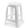 TABURETE ALTO 37X37X46,5 CM BLANCO