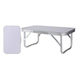 MESA CAMPING PLEGABLE BAJA 56X34X24CM CM BLANCA