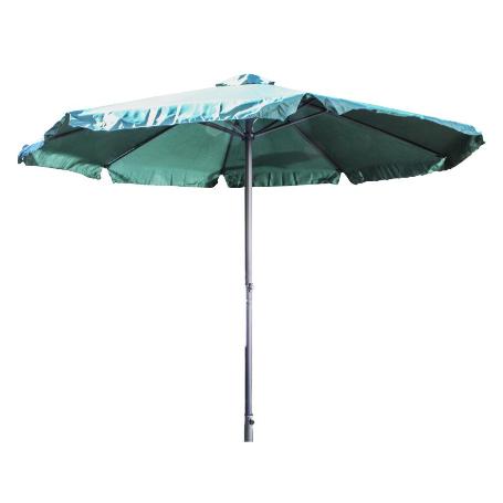 PARASOL METAL 48 MM MANIVELA 3 MT VERDE