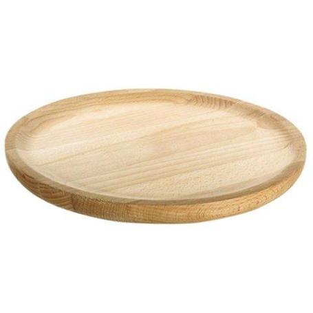 PLATO PULPO MADERA 22 CM