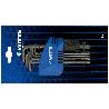 WITTE-45032-JUEGO DE 8 LLAVES TORX ACODADAS